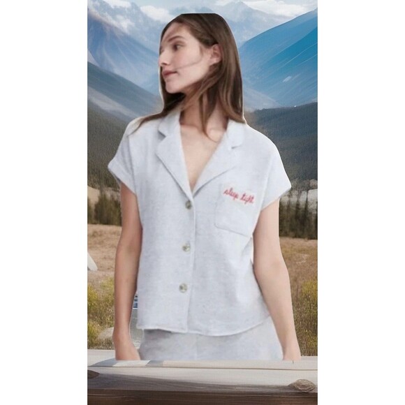 NWT Chic Boho Madwell Collection Sleep Tight Intimate Wear Oversized Top Sz Xs - Picture 1 of 6